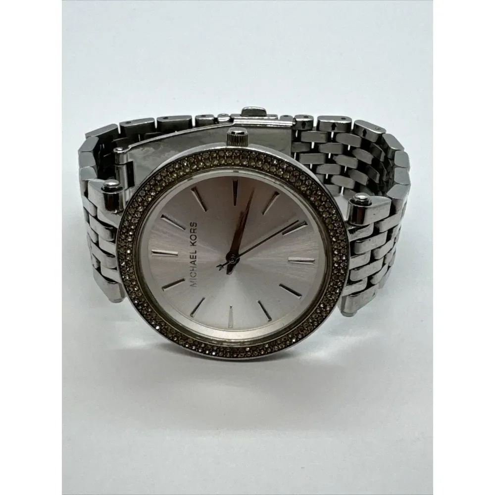 Michael Kors Darci MK3190 Womens Silver Stainless Steel Analog Dial Watch JNA445